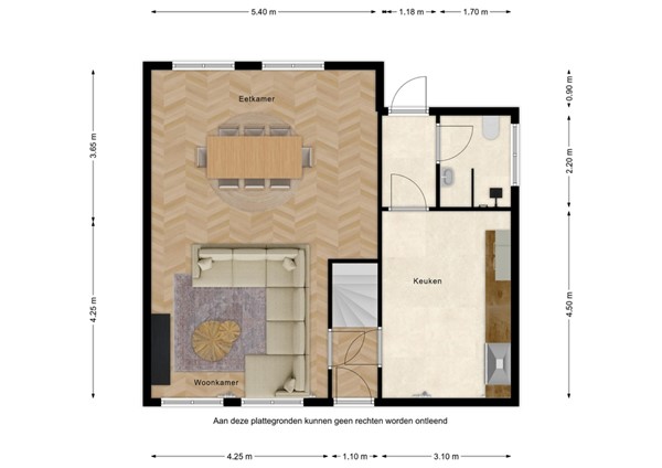 Floorplan - Tragel Oost 1, 4507 JA Schoondijke